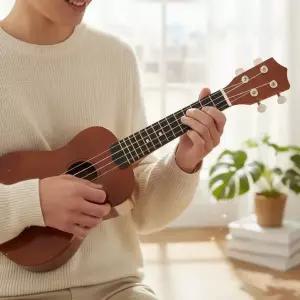 우쿨렐레 우쿨렐라 우클렐레 우크레라 우드 브라운 우크렐라 소프라노