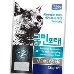고양이모래 국민 모래 오리지날 7.5kg 무향