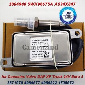 OEM 2894940 5WK96675A A034X847 2871979 1705572 커민스 볼보 호환 DAF XF 트럭 24V 유로 5용  니트록스