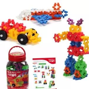 F92 한립토이스 해피 미니 사각블럭 126pcs 블록 블럭 블록