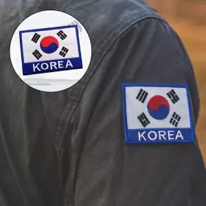 국기 스티커 와펜 찍찍이 의류부착 국기 벨크로 패치 국기패치 벨크로패치
