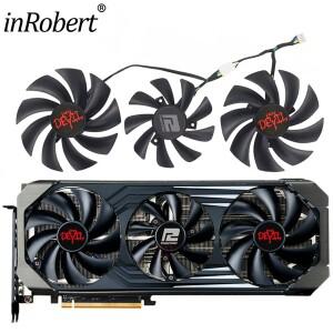 R X6800 PowerColor RX Red Dragon Devil 냉각 팬용 비디오 카드 팬