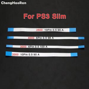 ChengHaoRan 10피스 소니호환 플스호환 슬림 2000 전원 스위치 플렉스 케이블 6Pin 10Pin 유연한 플랫 리본