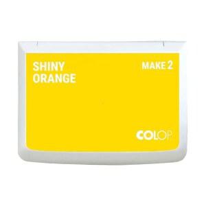 COLOP, 고무 스탬프, 공예 및 스크랩북용 시리즈 프리미엄 잉크 스탬프 패드 u2013 표준 수성 무산 무독성 만들기 (써니 옐로우, 2.75인치 x 4.25인치)