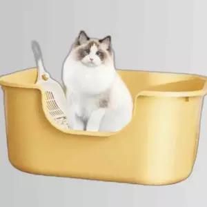고양이 오픈형 화장실 1P 모래박스 배변통 변기통
