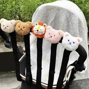 강아지 유모차 안전 스트랩 개모차 고정 손목 벨트