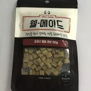 웰메이드(코코넛 황태큐브)150g