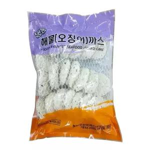 비제이마켓 업소용 식자재 냉동 현이푸드빌 해물까스 1KG 대용량 육가공 맥주안주 아이간식
