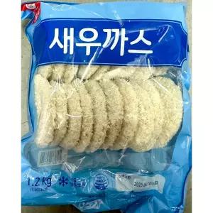 천일식품 새우까스 1.2kg 20개입 냉동 해물튀김