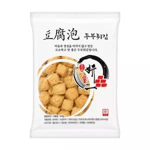 냉동 연일식품 천미방 두부튀김 400G 마라탕재료 튀긴두부 도후 떡볶이 두부요리 간편한간식 간단한요리 분