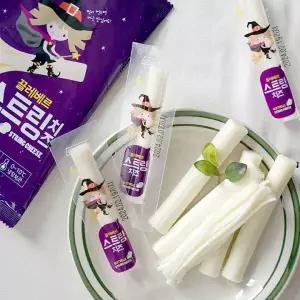 끌레베르 스트링 치즈 찢어먹는 치즈 90g 10봉 18g x 50개입 100% 자연치즈 개별포장