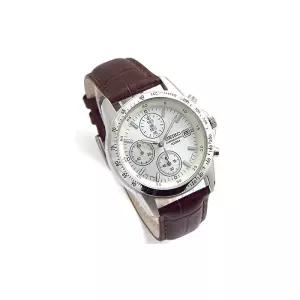 SEIKO 세이코 손목시계 벨트 세트 SND363P1DB 화이트 딥브라운