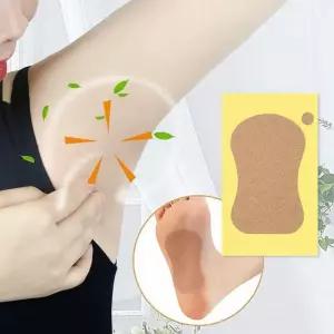 겨드랑이땀 흡수 패드 다용도 땀 흡수 패치 일회용 위생 티셔츠 발바닥 땀케어 니플 피부부착 10개입