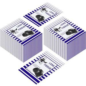 카메라 렌즈 현미경 컴퓨터 화면 돋보기 안경 20권 소책자용 클리닝 페이퍼 티슈 벌크