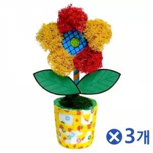 스칸디야모스 이끼화분 만들기x3개 DIY키트 수업도구
