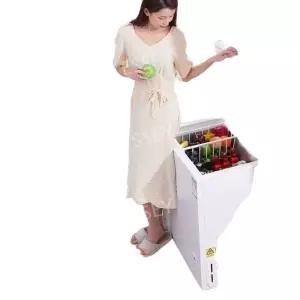 소형 두껍게 김냉 자취방 과일 김치냉장고 냉동고