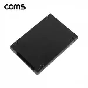 Coms SATA 외장 케이스(mSATA) MetalBlack2.5형