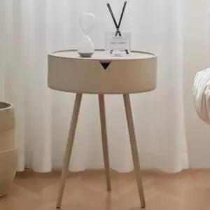 원형 서랍 침대 사이드 테이블 쇼파 소파 미니 협탁 협탁 침대협탁 거실협탁