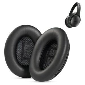 QC35 교체 이어패드 쿠션 BOSE QC25 QC15 QC2 / AE2I AE2W 사운드링크 사운드트루 어라운드 및 단백질 가죽 지원