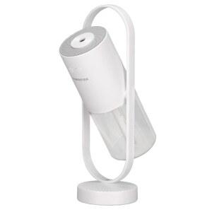 샌필 쿨 미스트 , 회전 40ML 시간당 200ml 3.5W USB 음소거 컬러풀 LED 야간 조명 공기 가정, 사무실용