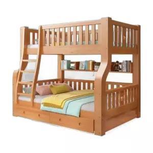 선반 기숙사 성년 엄마 상하침대매트 침대위 이단서랍 이층침대 원목 디딤대