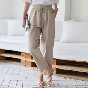 나야홍 빅사이즈 606 산뜻한끈밴딩9부팬츠 DMDX730