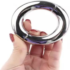 남성용 다기능 스테인리스 스틸 내구성 무게 베어링 링 5가지 사이즈 30mm/33mm/40mm/45mm/50mm-UF98