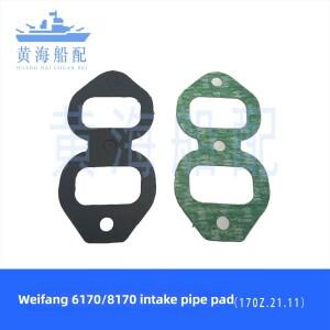 Weichai 61708170 흡기 파이프 가스켓 170Z.21.11 배기 패드 Weifang 엔진 액세서리