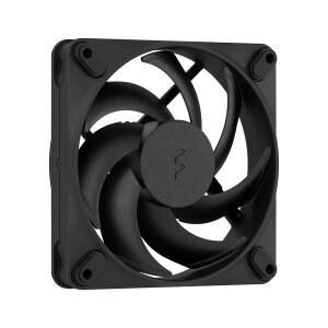 Fractal Design Momentum 12 - 무소음 PWM 케이스 유체 LCP 블랙 성능 강력한 공기 팬 FDB 120mm 블레이드 폴리머 PC 액정 제어 냉각 흐름 다이내믹 베어링