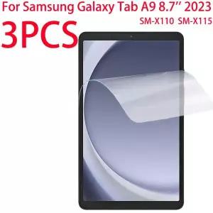 [호환] 삼성 갤럭시 탭 A9 용 PET 소프트 필름 스크린 보호대, 8.7 인치 2023 태블릿 PE 보호 필름, SM-X11