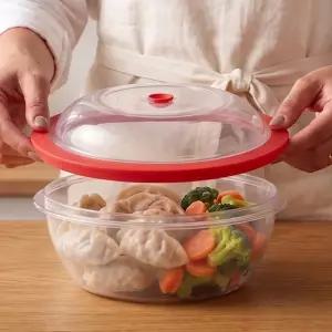 국산 전자레인지 찜기 용기 냉장고 전자레인지용 찜 밀폐 용기