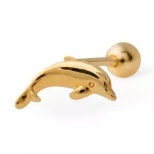 골드핀피어싱 GOLD PIN 피어싱 돌핀 14K