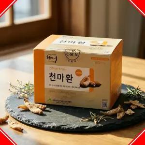 무주천마니 국내산 천마환 스틱 천마 분말 고형차 5g 100포