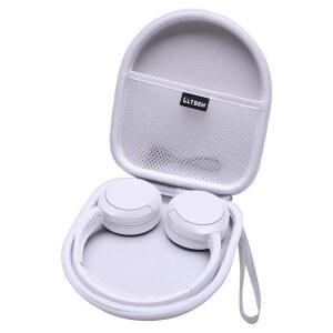 소니 WH-CH520 / WH-CH510 헤드폰과 호환되는 LTGEM 케이스 헤드폰용 하드 트래블 휴대용 케이스(화이트)