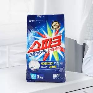 애경 스파크 가루세제 3kg, 2개