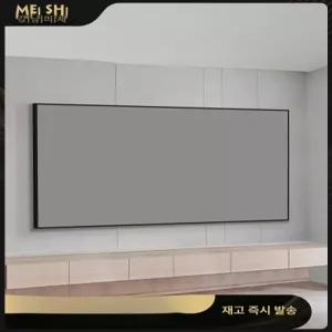 액자형 clr 4k 상품 빔프로젝터 금속 다바라 스크린 가정용 인치