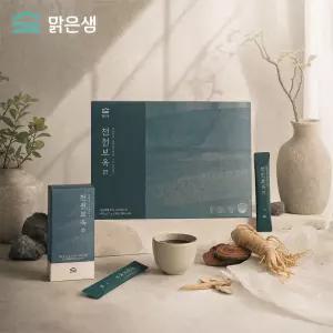 맑은샘 천원보옥 기관지 호흡기 목에 좋은 사삼 인삼 생지황즙 한방 스틱 15g x 30포