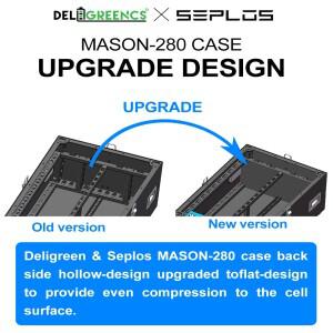 Seplos 배터리 팩 DIY 키트 이브 MB31 320AH 액티브 밸런서 스마트 BMS 51.2V LiFePO4 케이스 박스 메이슨