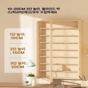 유리 선반 쇼케이스 미니 투명 디스플레이 카페 진열장