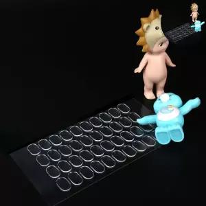 피규어 고정 테이프 투명 소형 피규어고정테이프