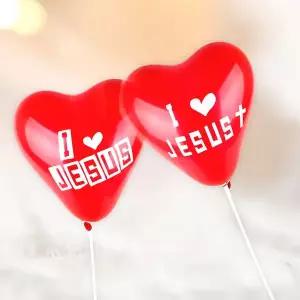 [메이크문구] 주일학교027 레터링풍선 JESUS