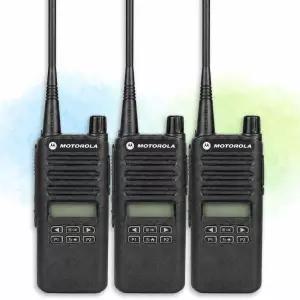 모토로라 XiR-C2620 고성능 디지털 업무용 무전기 3대 세트 