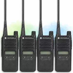 모토로라 XiR-C2620 고성능 디지털 업무용 무전기 4대 세트 