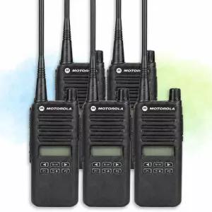 모토로라 XiR-C2620 고성능 디지털 업무용 무전기 5대 세트 