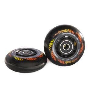 CREAJOY 68MM 립스틱 캐스터보드 휠 85A 베어링 포함 2개 세트