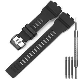 GBD800 레진 시계 스트랩 교체 - 카시오 GBA800UC-2A GBD-800-1BCR GBD800UC 남성 U2019S 스포츠 시리즈용 내구성 방수 밴드와 호환됩니다