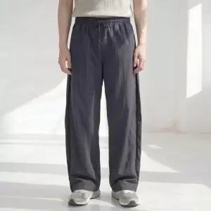 [해리슨] 나일론 옆핀턱 와이드 팬츠 N630 LJE1184