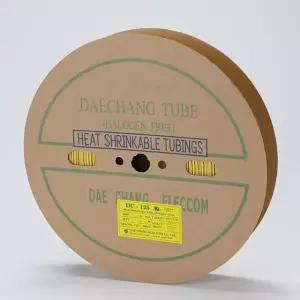 대창 수축튜브 38mm 50M 황 열 전선 보호
