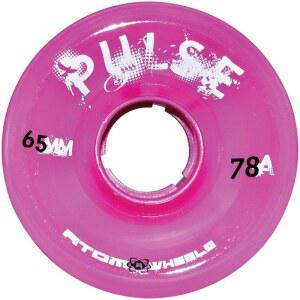 아토믹 스케이트 펄스 야외 쿼드 롤러 휠(경도 78A 65MM X 37MM)