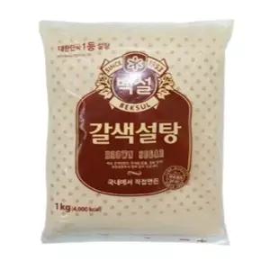 갈색설탕1kg/백설-6개